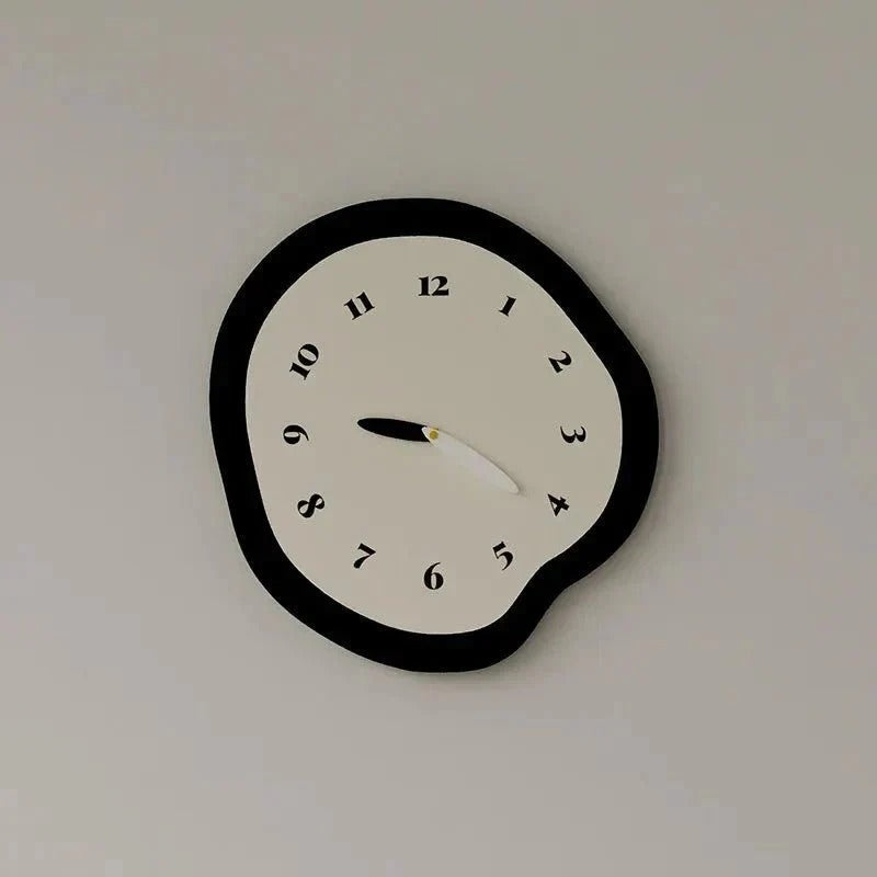 Abstract Acrylic Wall Clock, With or Without Pendulum