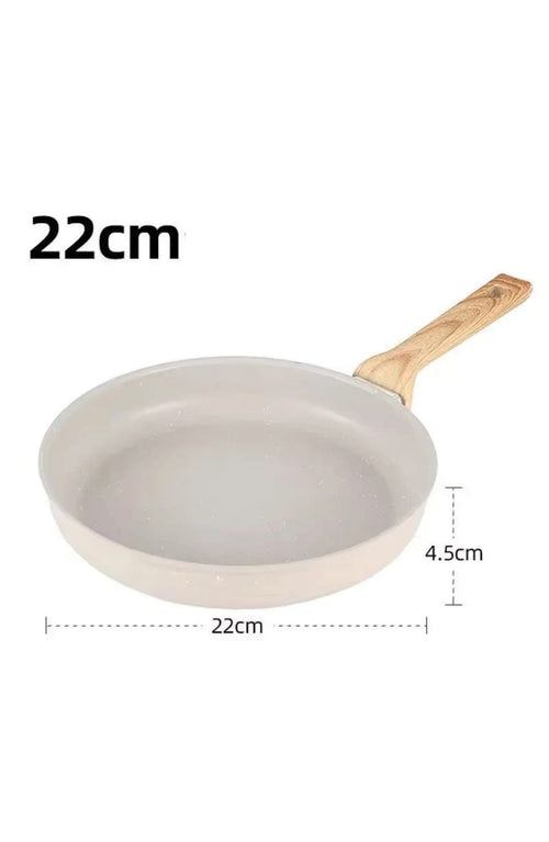 Ceramic Non-Stick Wok Pan for Induction and Gas Cooktops