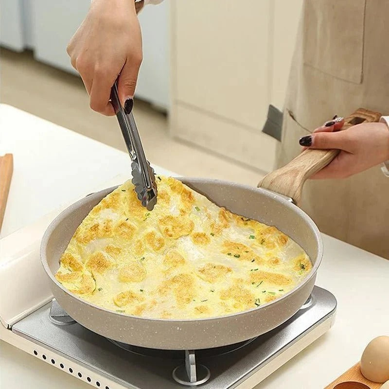 Ceramic Non-Stick Wok Pan for Induction and Gas Hobs
