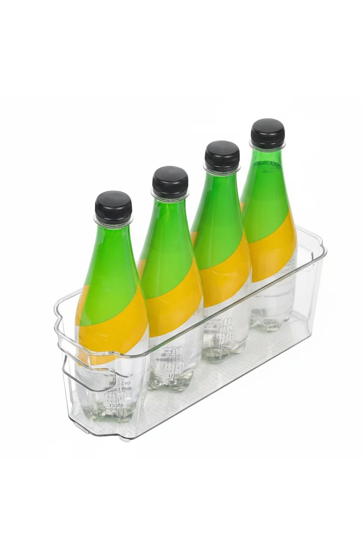 Clear Fridge Storage Boxes, Set of 4 Kitchen Organisers