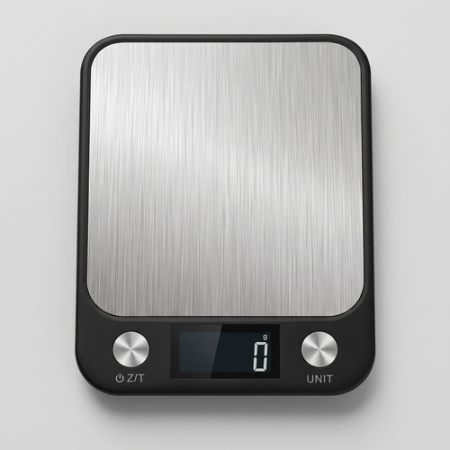 Compact Digital Kitchen Scale - Grams, Ounces and Millilitres