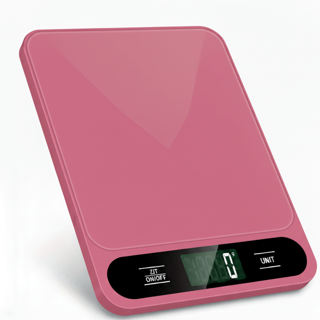 Compact Digital Kitchen Scale - Grams, Ounces and Millilitres