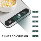 Compact Digital Kitchen Scale - Grams, Ounces and Millilitres