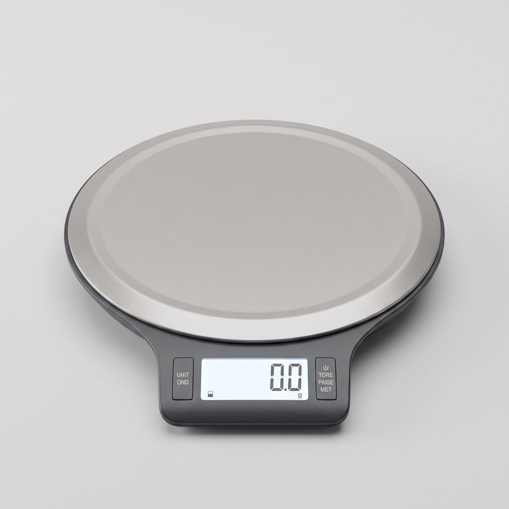 Digital Kitchen Scale with Large Backlit LCD Display