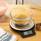 Digital Kitchen Scale with Large Backlit LCD Display