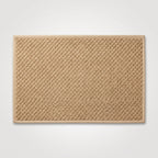 Dirt-Trapping Entrance Mat with Low-Profile Rubber Backing