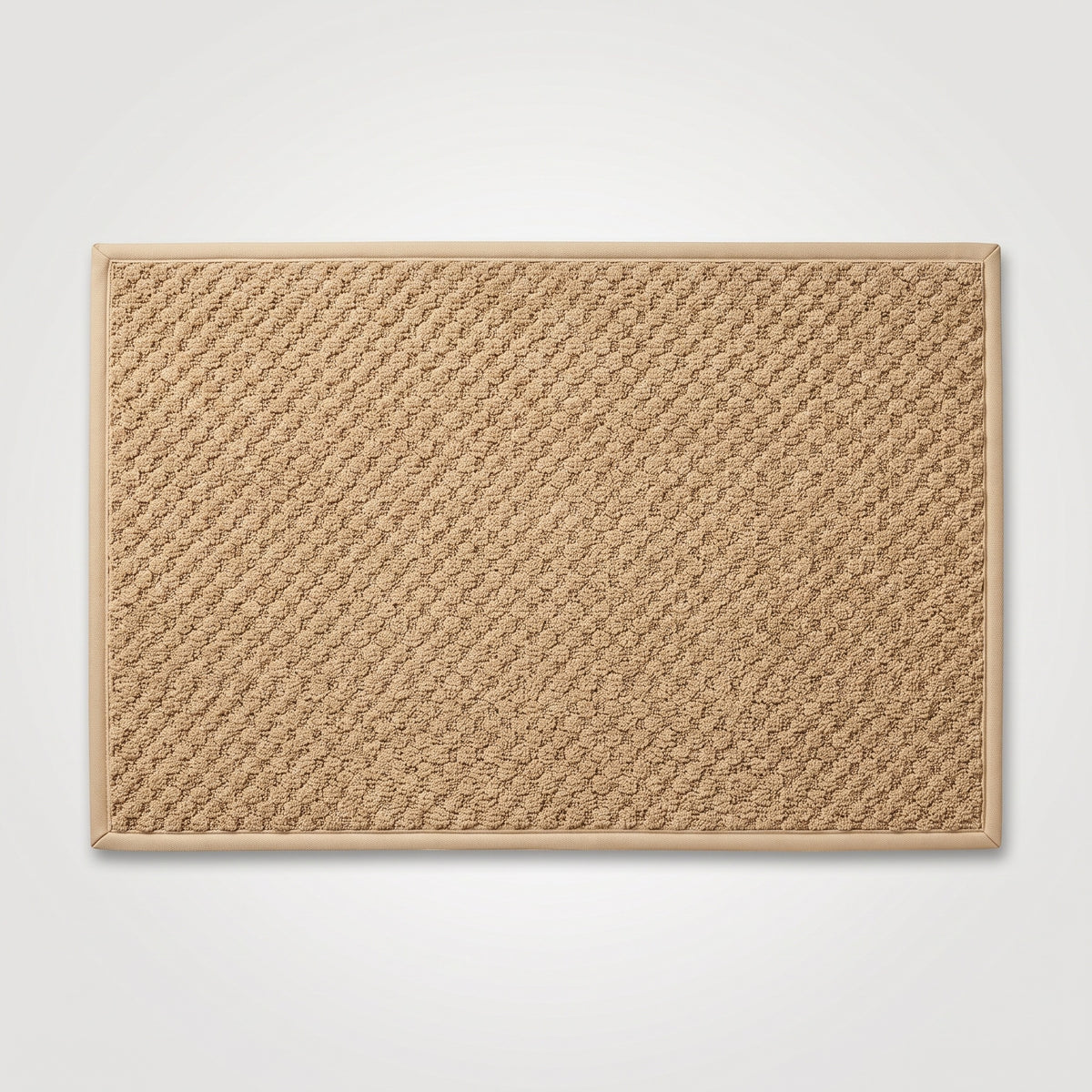 Dirt-Trapping Entrance Mat with Low-Profile Rubber Backing
