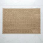 Dirt-Trapping Entrance Mat with Low-Profile Rubber Backing