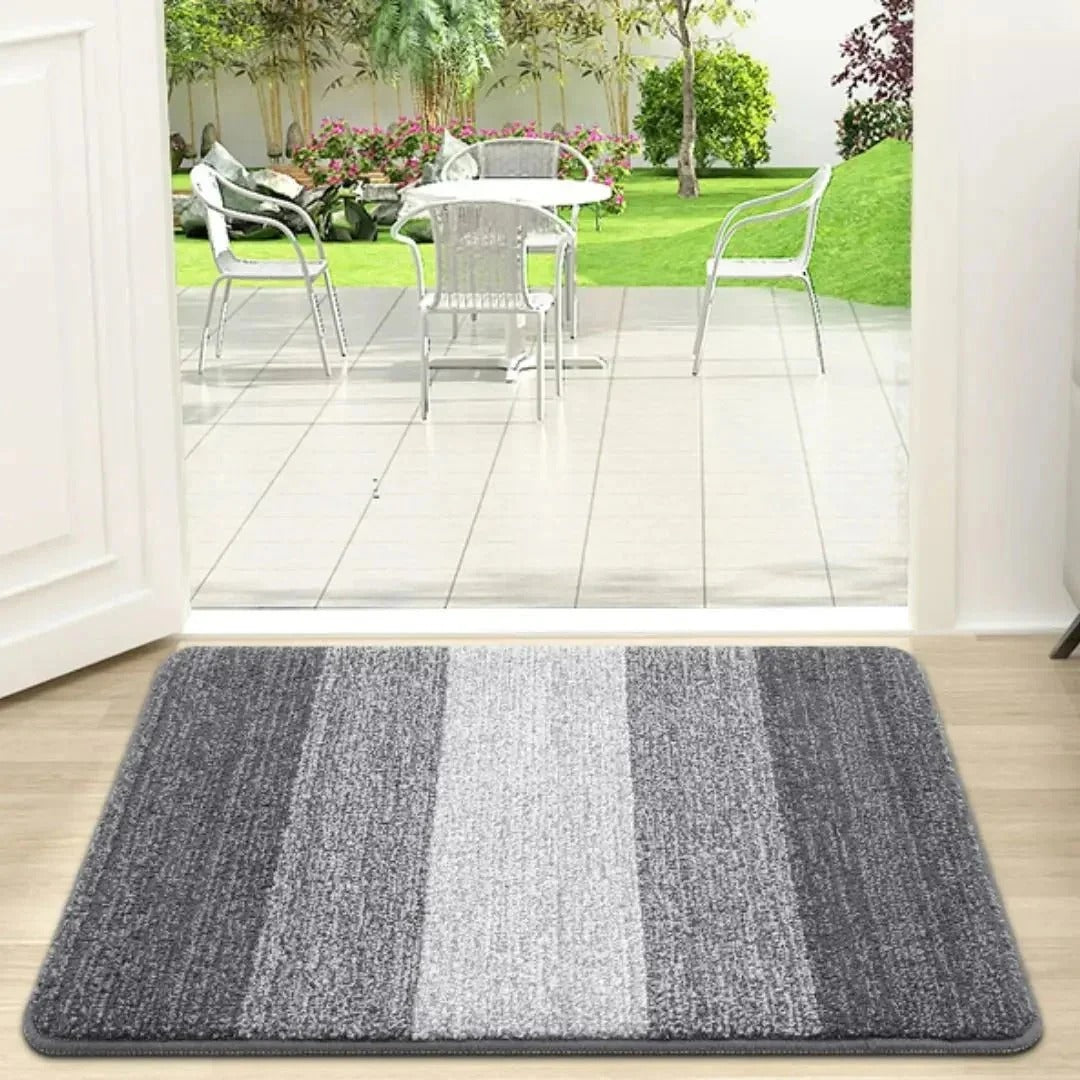 Indoor Doormat with Water-Repellent, Non-Slip Surface