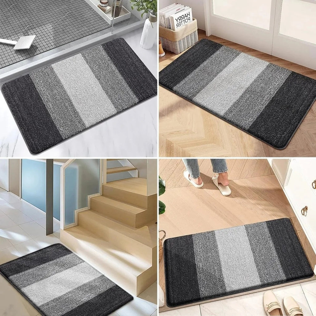 Indoor Doormat with Water-Repellent, Non-Slip Surface
