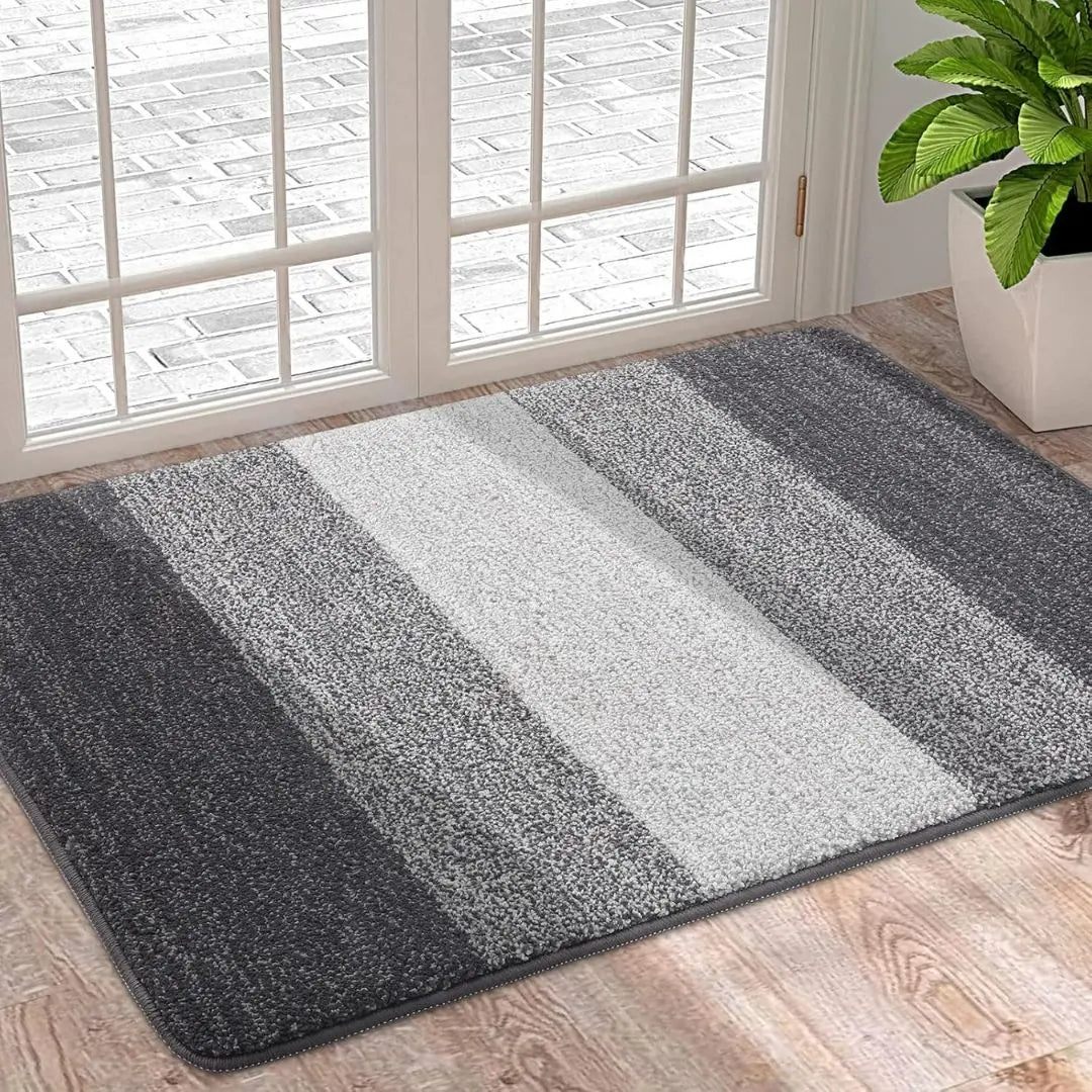 Indoor Doormat with Water-Repellent, Non-Slip Surface