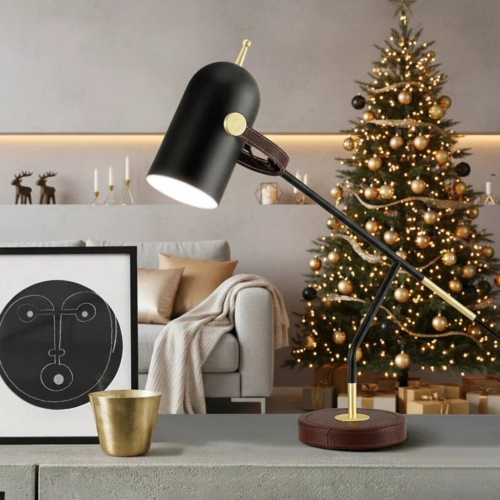 Modern Metal Table Lamp with E27 Fitting for Reading