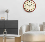 Nordic 3D Wall Clock with Silent Sweep Movement