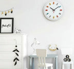 Nordic 3D Wall Clock with Silent Sweep Movement