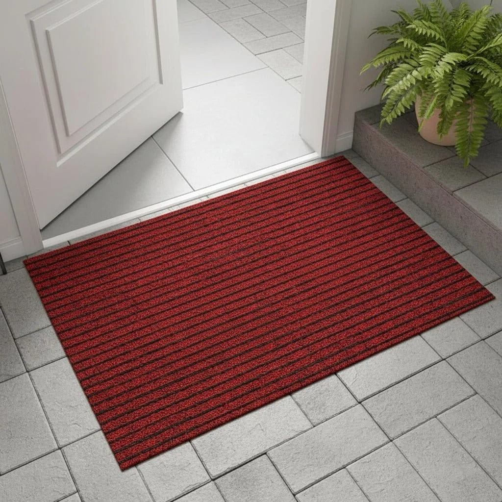 Outdoor Entrance Mat with Dense Fibres for All Weather