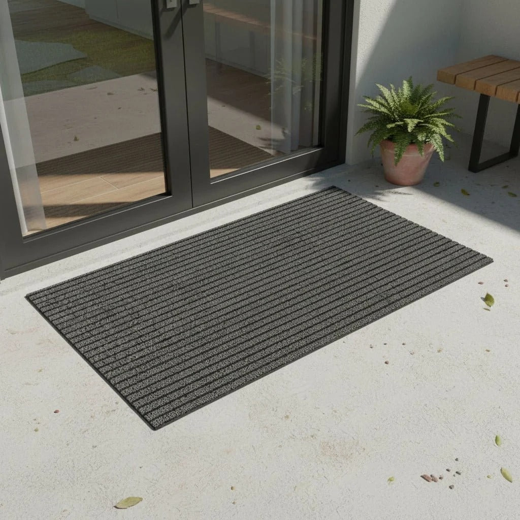 Outdoor Entrance Mat with Dense Fibres for All Weather