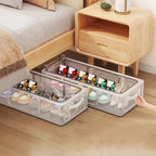 Stackable Clear Shoe Boxes with Ventilation, Multipack